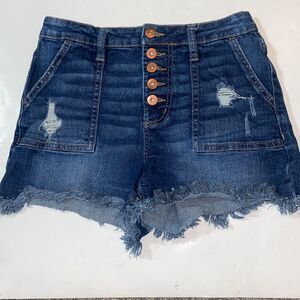 No Boundaries High Rise Shorts Size 9
